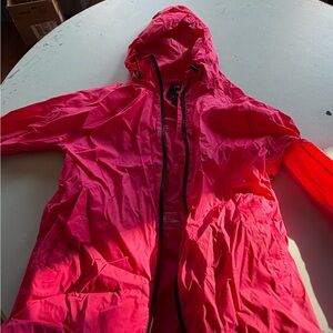Women's Vibrant Pink rain Jacket